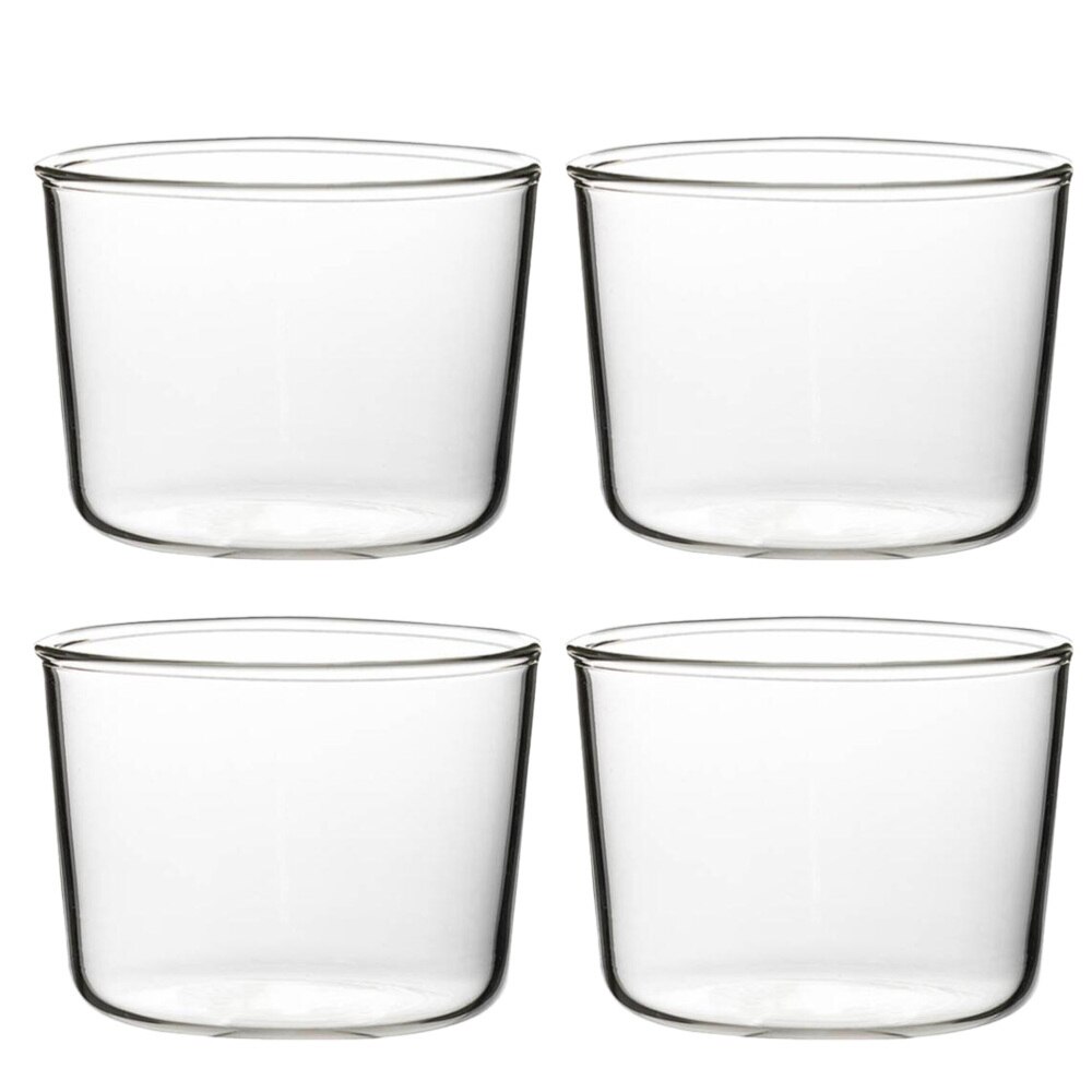4pcs 200 Glass Rounded Mousse Cups Multipurpose Ic... – Grandado