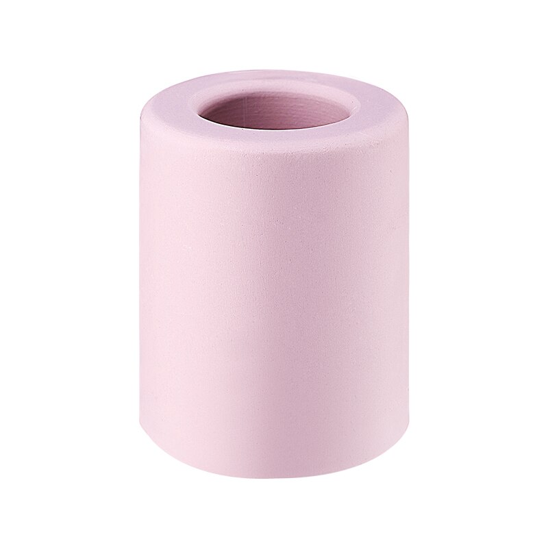 2 stuks mini reis tandenborstelhouder zonder kalkaanslag, natuurlijk materiaal, diatomeeënaarde, absorbeert snel water, huisdecoratie, blauw-witte kleur