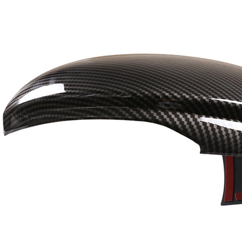 Bil bakspeil dekorasjon deksel listverk tilbehør til alfa romeo giulia abs karbonfiber