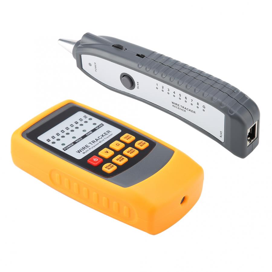 GM60 Handheld Rapid LAN Network Cable Tester Line Finder Wire Tool Circuit Breaker Finder