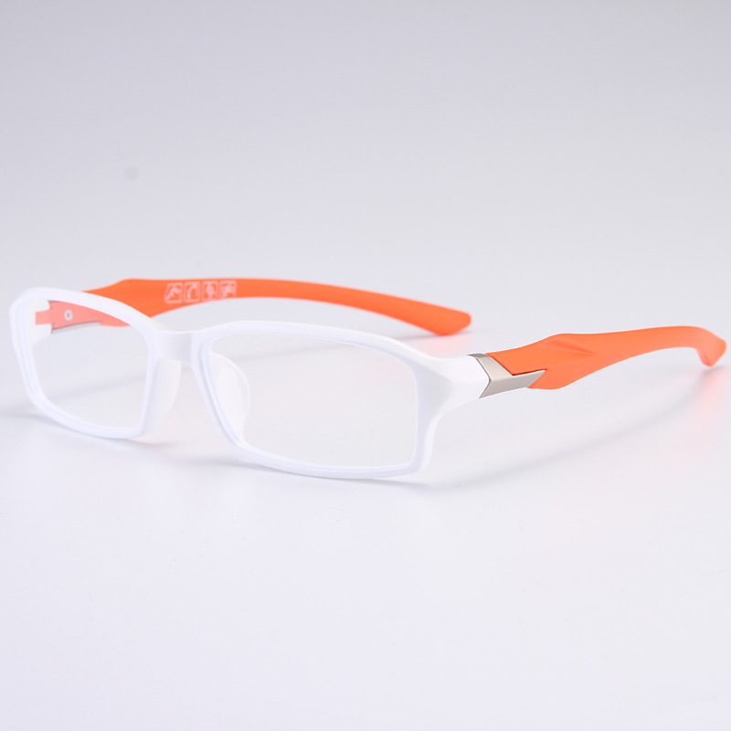 Zerosun Occhiali bianchi Uomo Donna Occhiali sportivi Montatura Uomo Donna TR90 Occhiali per lenti ottiche da prescrizione: Blu