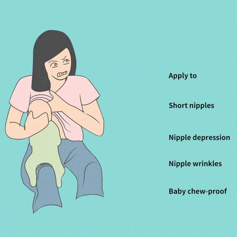 silicone Tettarelle Da Biberon Protezioni di Madri Che Allattano Tettarelle Da Biberon Scudi di Protezione Copertura Allattamento Al Seno Rilievo Del Seno