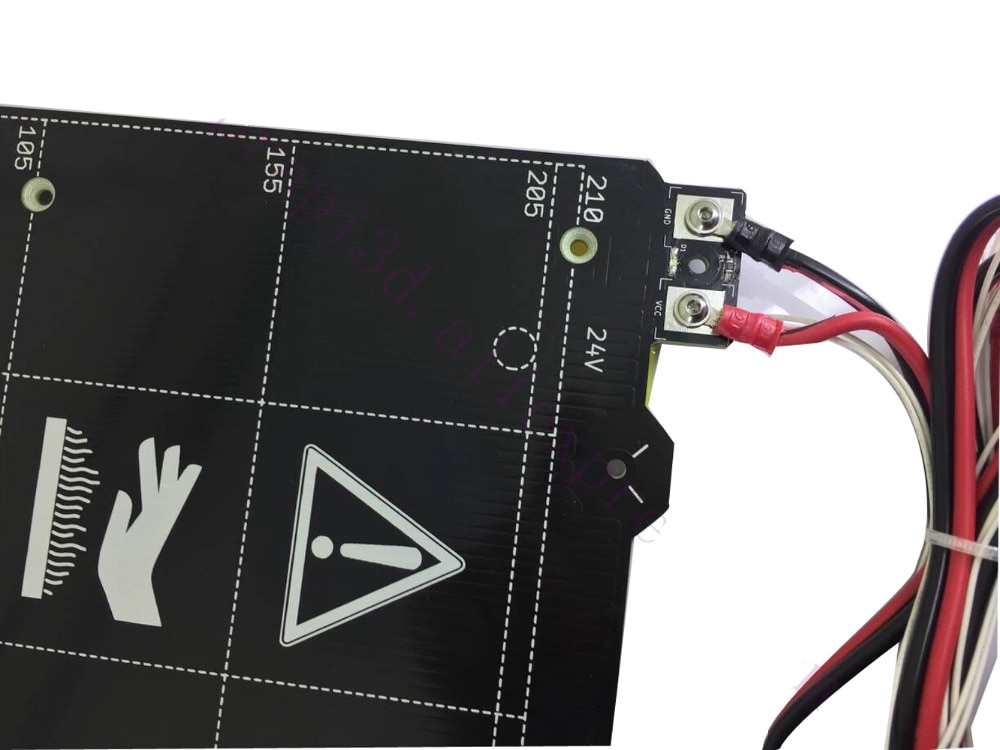 3d Printer Parts Clone Prusa i3 MK3 3d printer heated bed with/no Magnetic MK52 Heatbed 24V / 12V Option