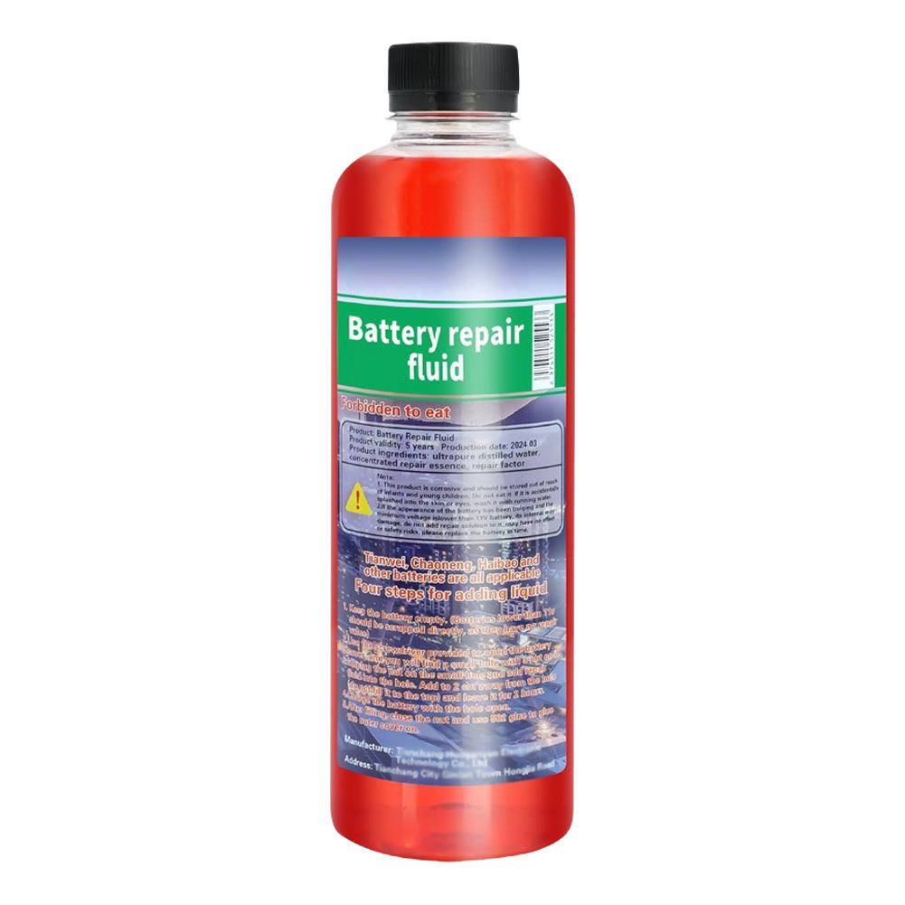 Solution liquide de dominoration de la santé des batteries pour acide de plomb 24.com, nettoyant d'additifs et de terminaux, solution de renouvellement de batterie