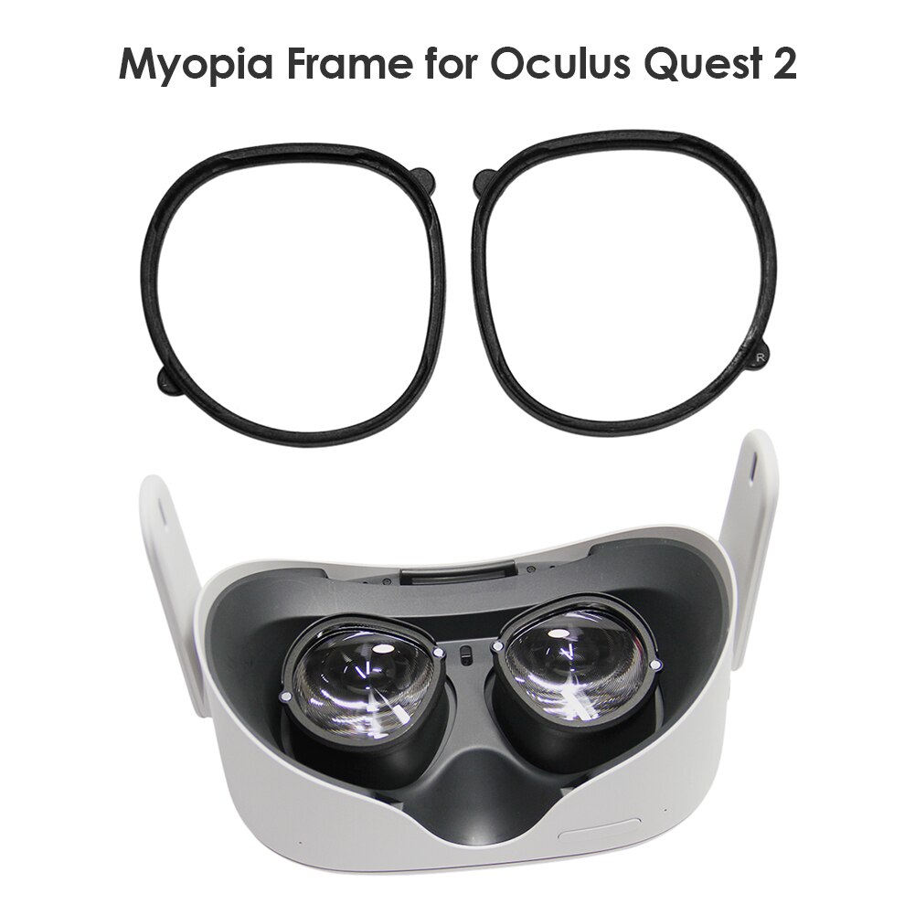 Montatura per occhiali magnetica montatura per lenti anti-blu per Oculus Quest 2 VR disassemblaggio rapido Clip protezione per lenti occhiali accessori per cuffie