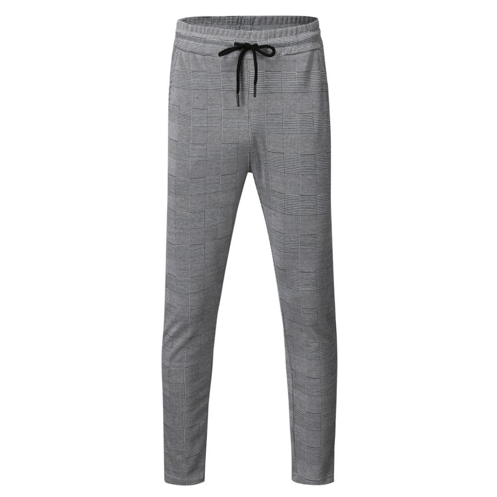 Uomini di sport casuale Pantaloni Stampa bodybuilding Flessibile di Vita Dei Pantaloni Lunghi Pantaloni magro Elastico in Vita Pantaloni Sportivi Streetwear