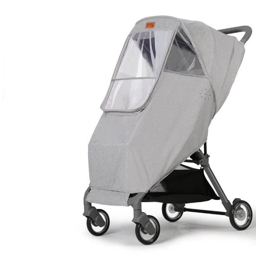 Funda impermeable Universal para cochecito de bebé, protector contra el polvo y el viento, impermeable, accesorios para carrito de bebé, traje de cochecito
