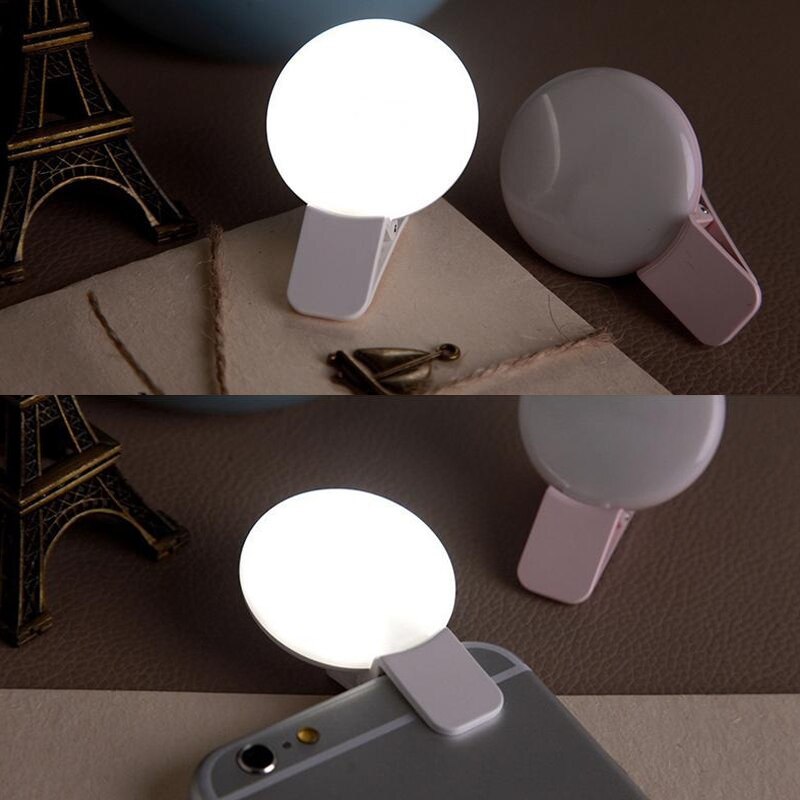 Selfie LED pierścień lampa błyskowa uniwersalny telefon światła dla iPhone fotografia Lampe dla Samsung Galaxy A70 A50 S10 Plus Luz Movil