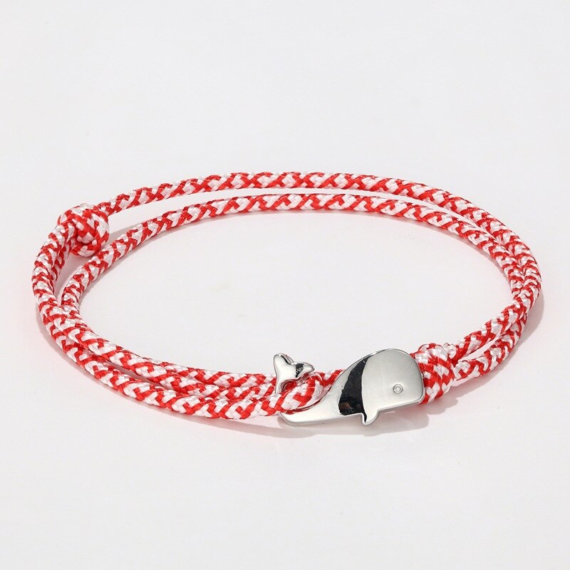 Wal Schwanz Armbinde Handgemachte Seil Armbänder Für Frauen Pulseras Schmuck Einstellbare Charme Bracciali Donna Anker Männer Zubehör: 16