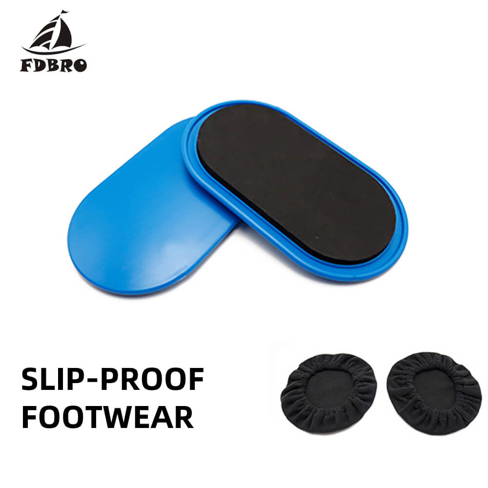 2pcs Gliding Discs Slider Fitness Disc Exercise Sliding Plate for Yoga Gym Abdominal Core Training Exercise Equipment Accessory: Blue