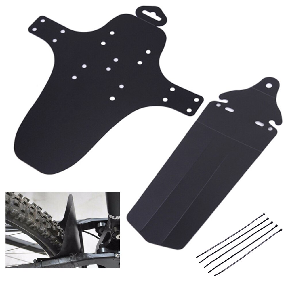 1 Set Bicycle Fenders Plastic Front Rear Bike Mudguard MTB Bike Tire Tyre Mud Guard Cycling Accessories for Bicycle