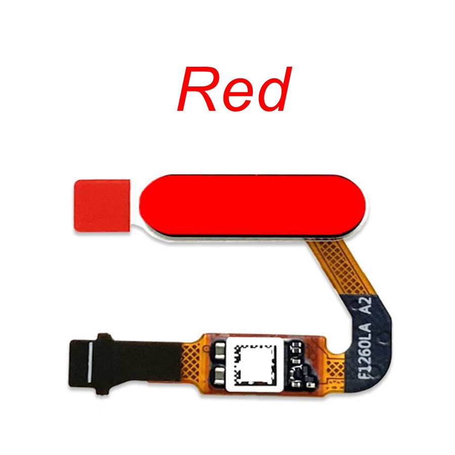 Fingerprint Scanner Button For Huawei P20 Pro Touch ID Sensor Flex Cable Home Return Key For Huawei Mate 10 Replacement Parts: Red