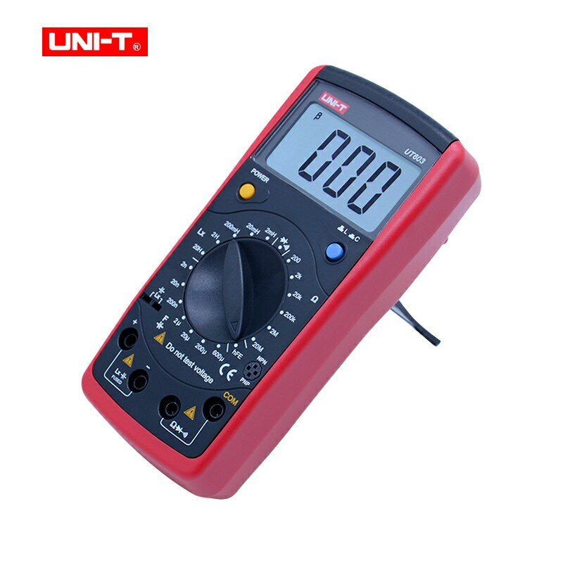 UNI-T UT603 Resistance Inductance Capacitance Tester 2000 count LCR Meter Ohmmeter Diode test/Transistor test Continuity buzzer