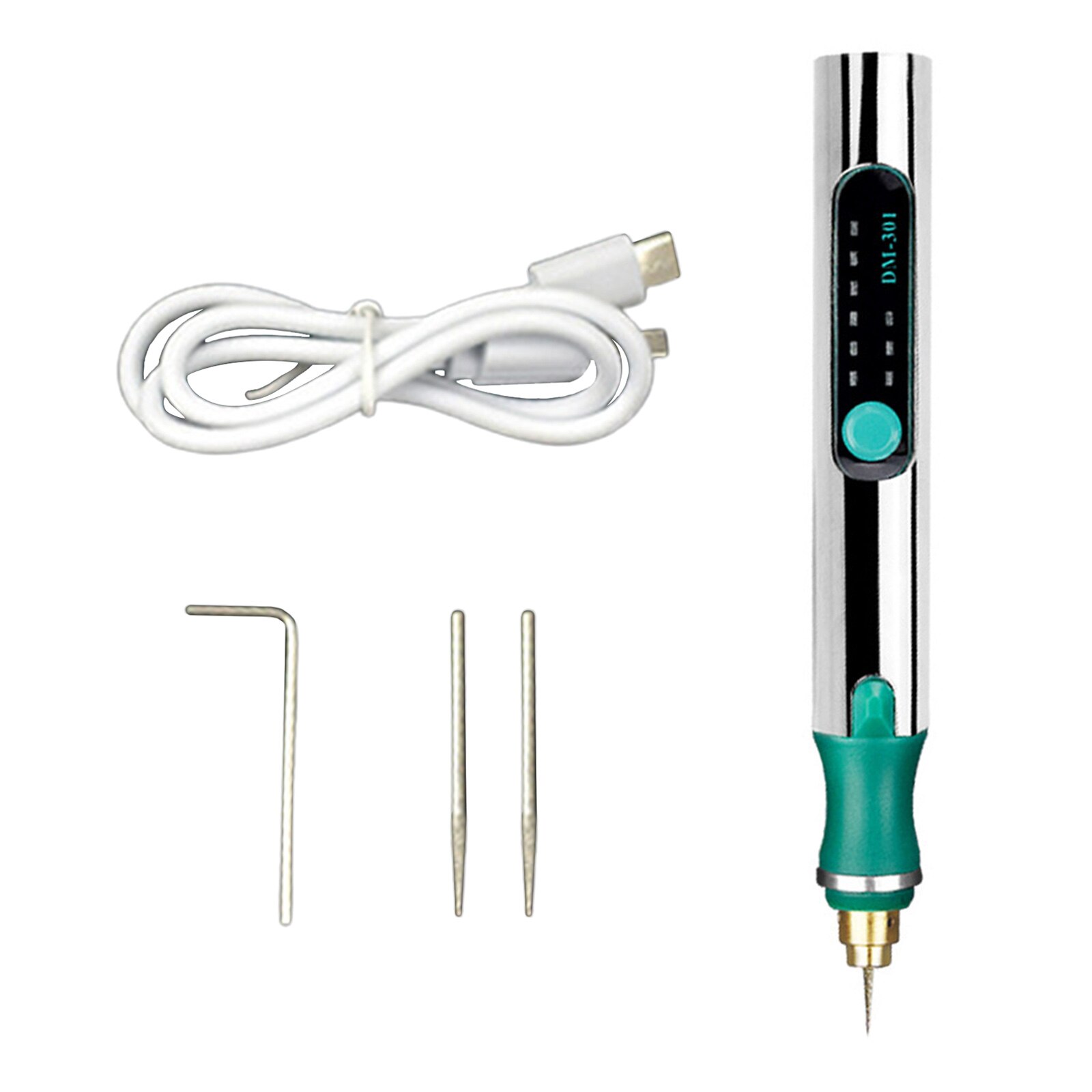 Portable Electric Engraving Pen DIY Engraving Carving Tool for Scrapbooking Jewellery Glass Wood Plastic Metal Stone