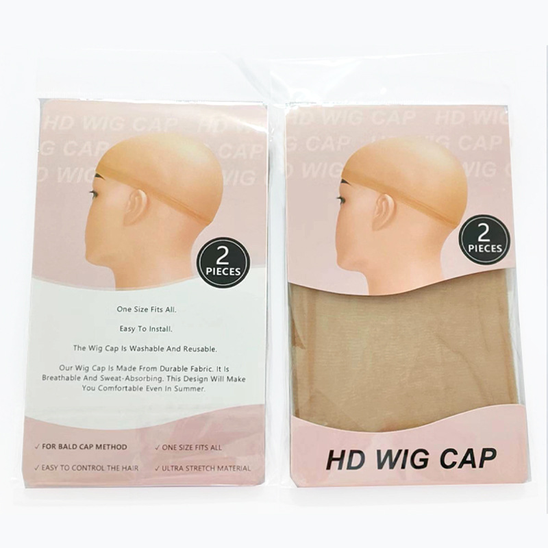 20 Pcs HD Thin Wig Cap - Transparent and Invisible - Sheer Wig Cap for HD Wigs - Wig Accessories