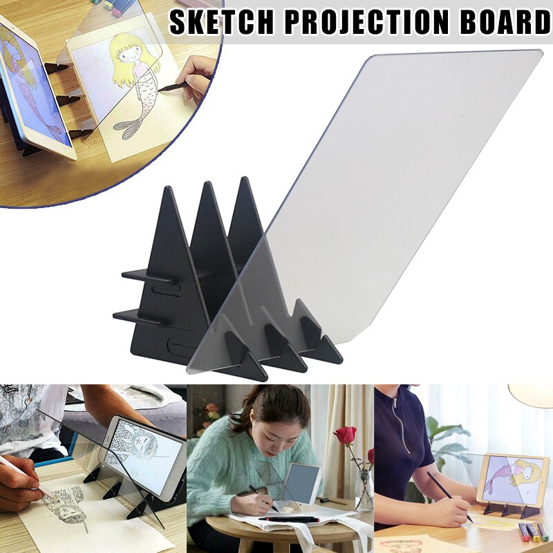 Sketch Wizard Tracing Drawing Board Optical Draw Projector Painting Reflection Tracing Line Table JR Deals: Default Title