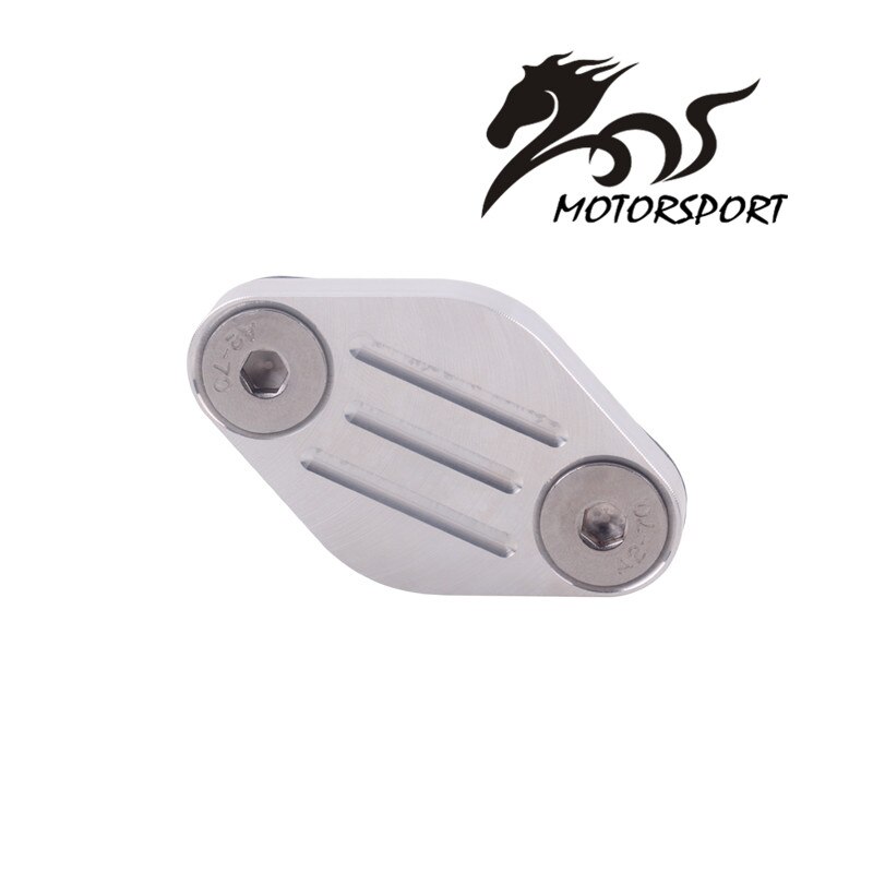LS EGR Delete Intake/Exhaust Block Off Plate for Silverado 4.8L 5.3L 6.0L LQ4 Aluminum