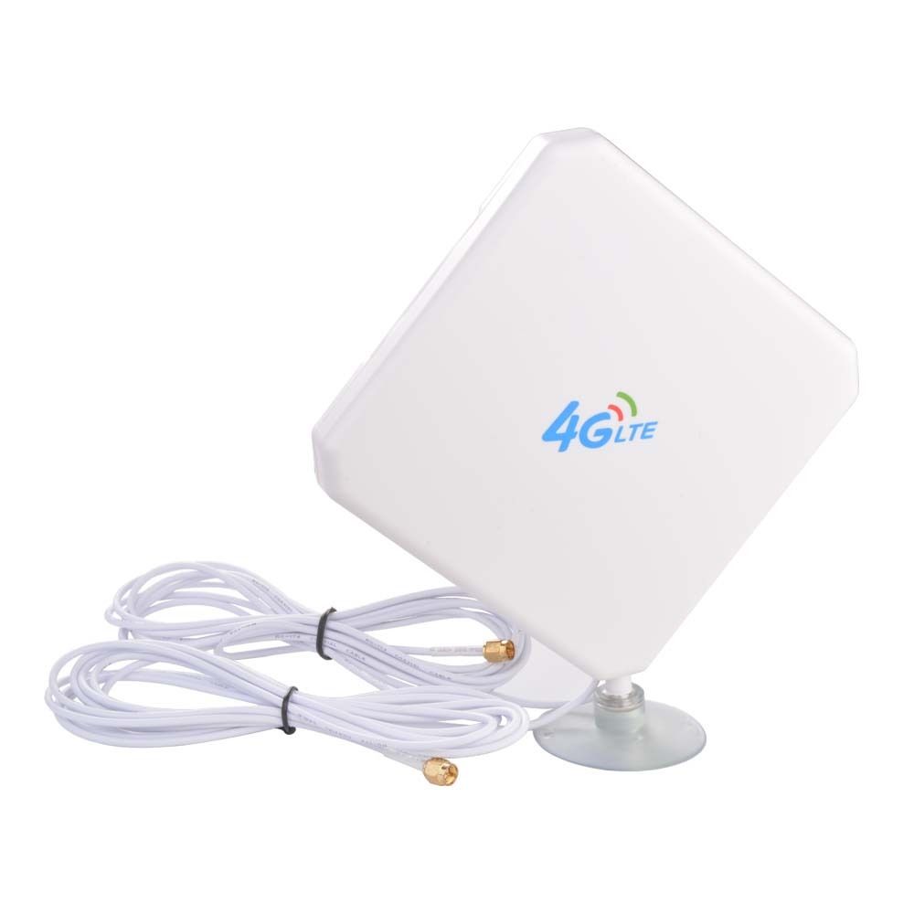 SMA Plug Aerial Amplifier 35dBi 4G LTE Antenna Booster Dual Mimo Network