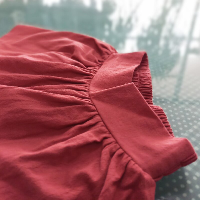 Vêtements d'été pour bébés filles | Shorts à nœud solide, pantalons courts, taille élastique, Shorts pour enfants en coton, pantalons courts pour filles, kaki