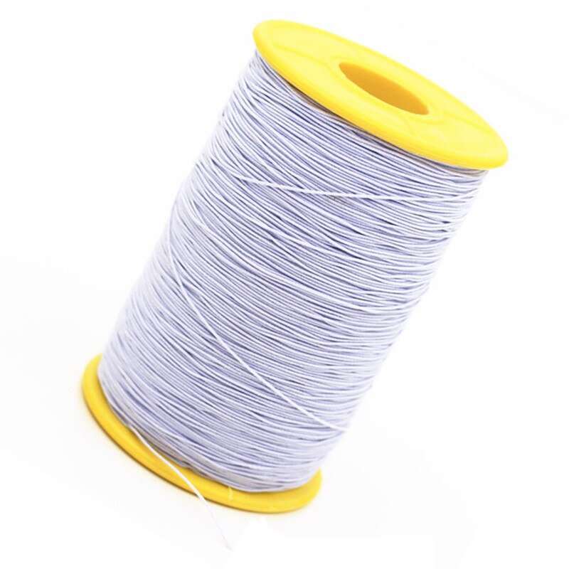 Elastic Thread Set Industrial Sewing Machine Thread Elastic Thread For Bracelet Beading DIY Sewing: White
