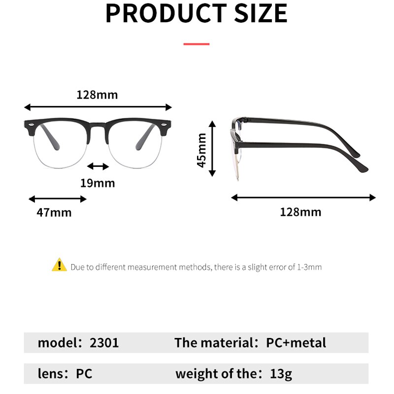 Gafas de medio marco a la para niños y niñas, lentes protectoras para ordenador de lectura, redondas, antiluz azul