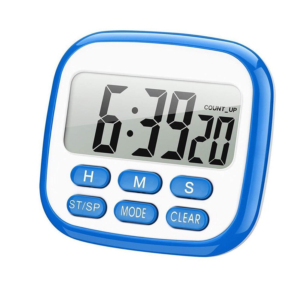 LCD Cooking Timer Loud Sound Clock Digital Timing Count Down Stopwatch Kitchen Alarm Tools
