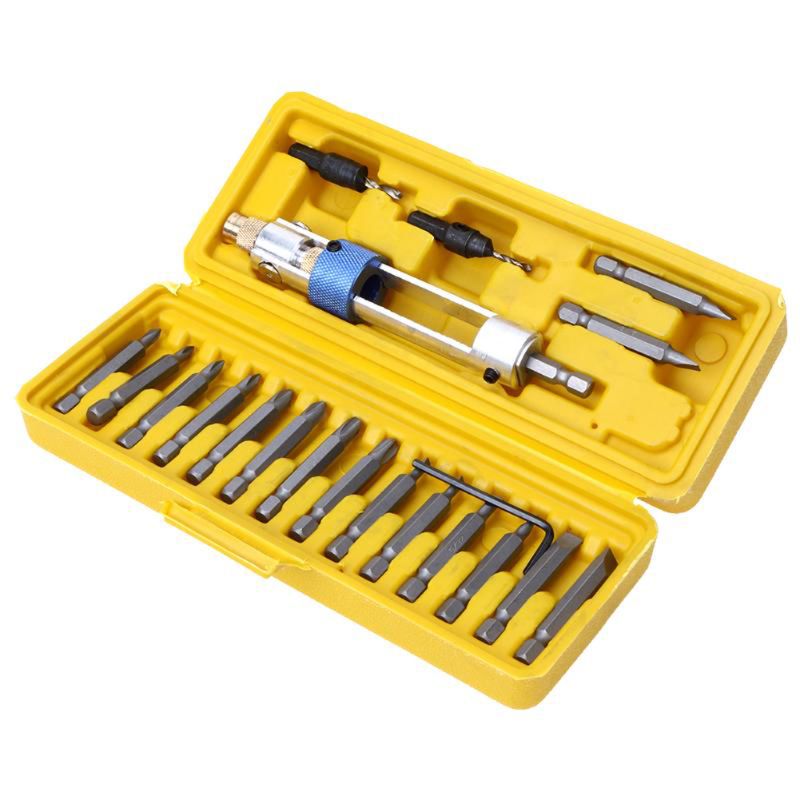 20Pcs Swap Drill Bit Drill Driver Swivel Head Quick-Change Driving Repair Tools Set Multi Screwdriver Sets