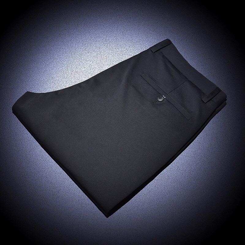 Mænd luksus jakkesæt bukser social business kjole bukser herre slim fit formelle klassiske bukser forår efterår mænd bryllup bukser