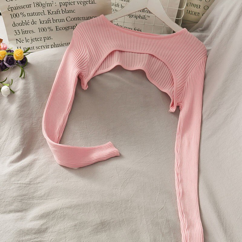Women's Autumn Color Contrast Patchwork Slim Fit Sweaters main image 1