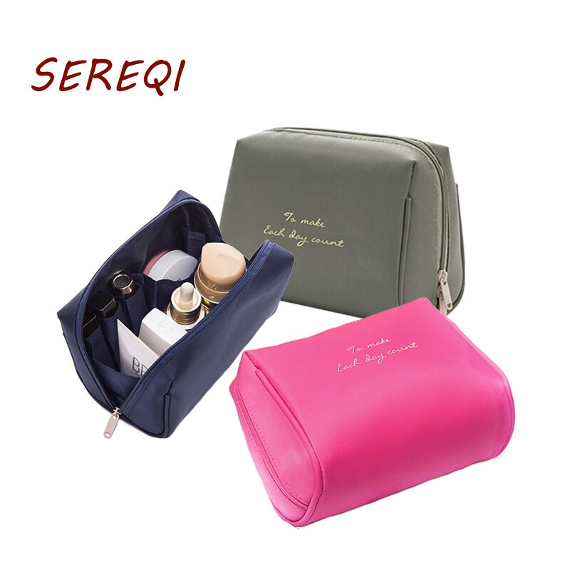 Reistasjes voor cosmetica, tasje voor essentiële oliën, draagbare reistas, handig make-up tasje voor dames en meisjes, reisorganizer, make-up tasje