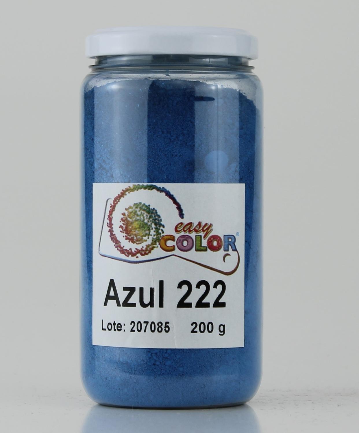 EasyColor Azul 222 Cobalto. Pigmento - colorante para cemento, mortero, hormigón y pinturas al óleo para artistas.