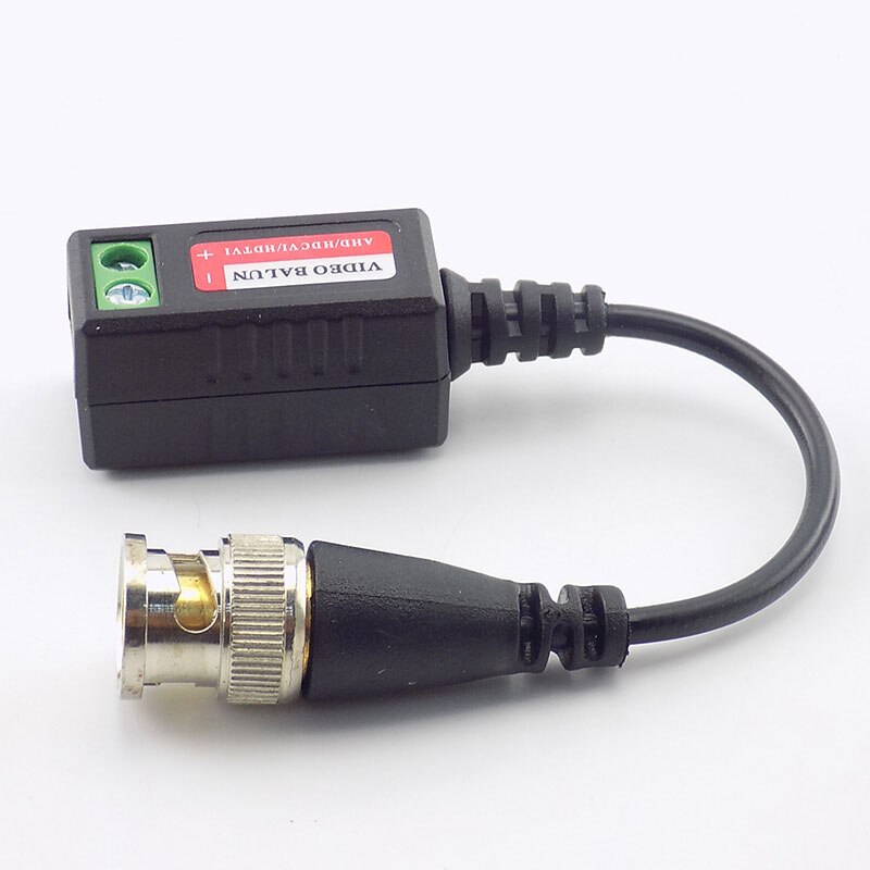 10pairs (20pcs) 3000FT Distance UTP Video Balun Twisted CCTV Balun Passive Transceivers BNC Cable Cat5 CCTV camera Adapter N11
