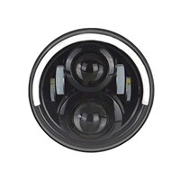 7"Round Motorcycle Headlight LED High Low Beam Lamp for BMW R1200 R Nine T Motorcycle: 8