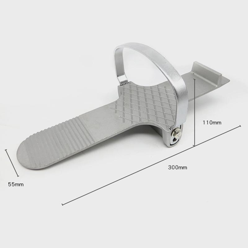 Foot Plate Lifter Puller Drywall Plate Plaster Sheet Operated Assembly Tool Moving Door Plate