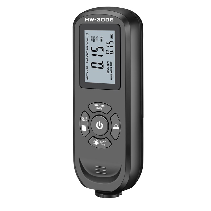 Paint Thickness Digital Thickness Gauge Coating Tester Thin Film Coating Measurement Paint Tester: Green