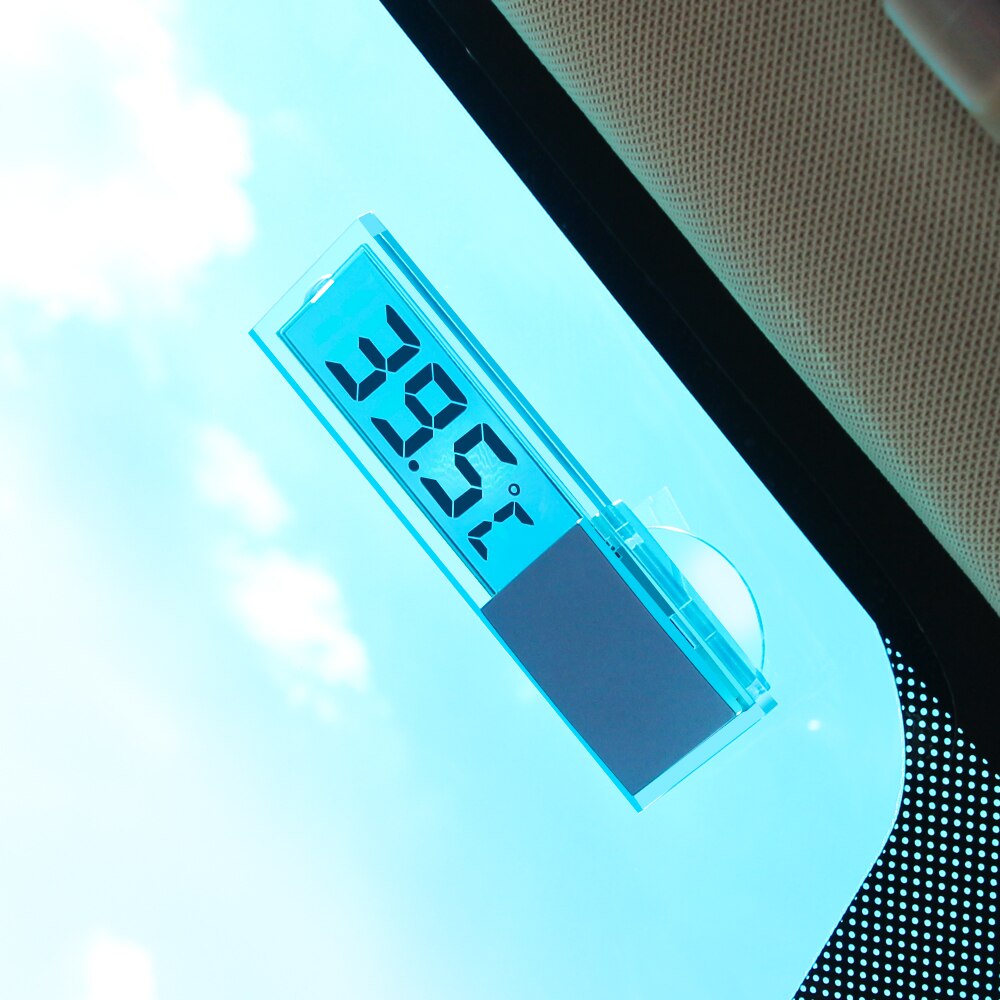 Auto Lcd Digitale Thermometer Voor Tesla Model 3 Model S Model Y