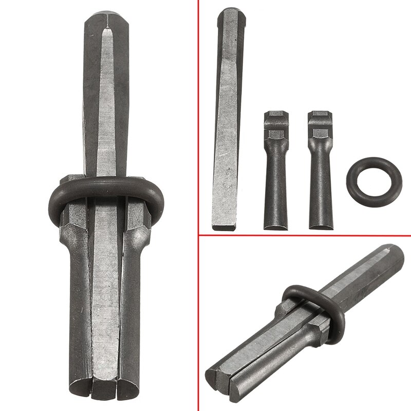 7 ensemble séparateur de pierre 5/8 pouces cales de prise en métal et plumes cales béton séparateur de roche outil à main