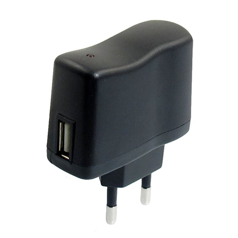 Ac 110V-240V Naar Dc 5V 0.5A 500mA Usb Naar Eu Plug Power Adapter Oplader: Default Title