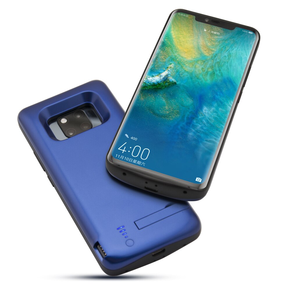 6000Mah Externe Batterij Oplader Cover Voor Huawei Mate 20 Pro Batterij Case Draagbare Power Bank Snelle Charger Power gevallen