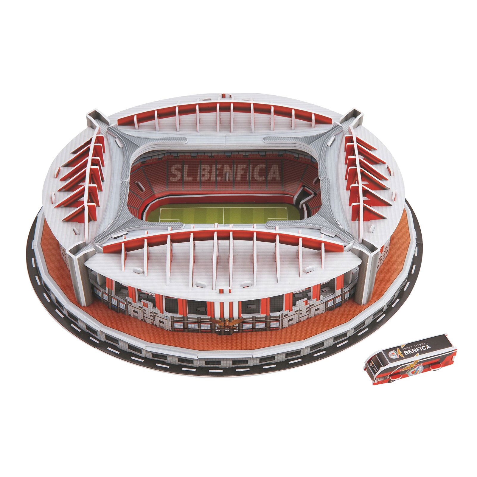 3D Stadium Puzzel Stadion Model Building Kit Voor Kinderen Volwassenen: Blue