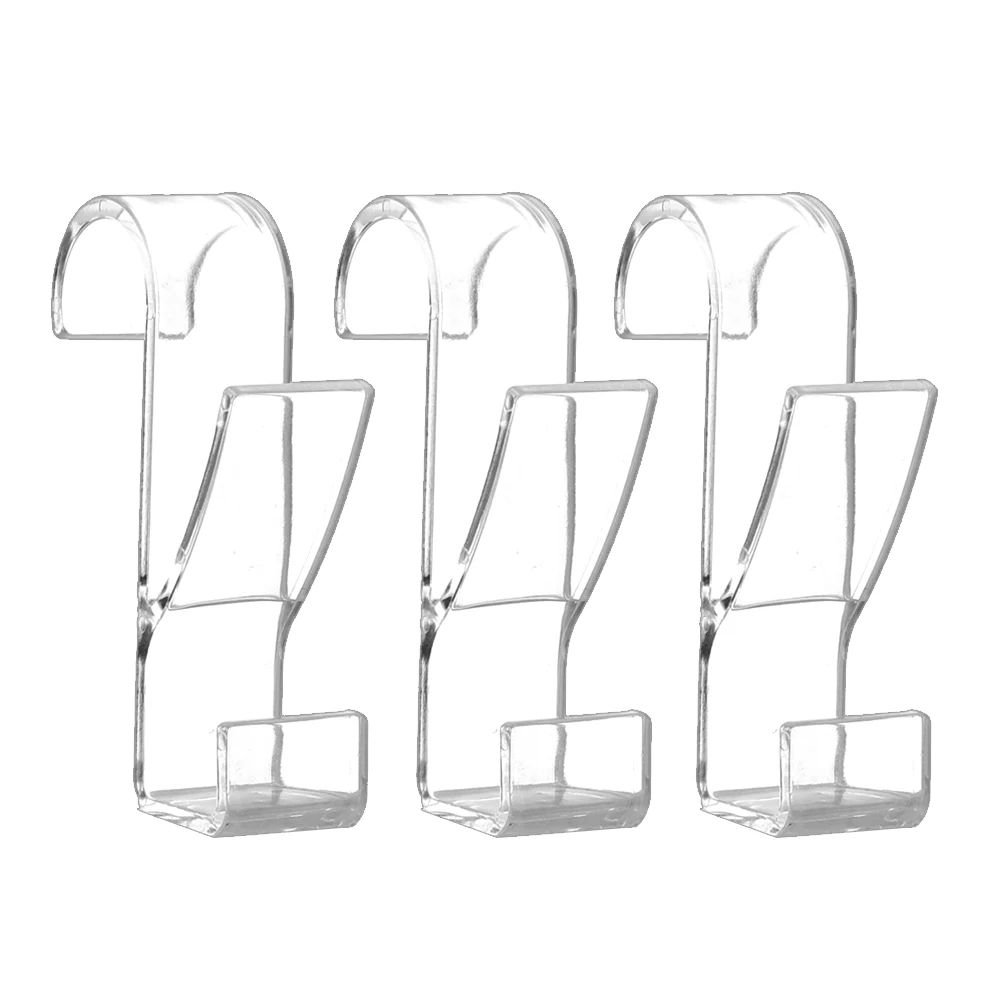 3/6PCS Badkamer Hanger Clips Verwarmde Handdoek Radiator Rail Haak Houder Multifunctionele Droogrek Haak Handdoek Kleding opslag Hanger: Licht Groen