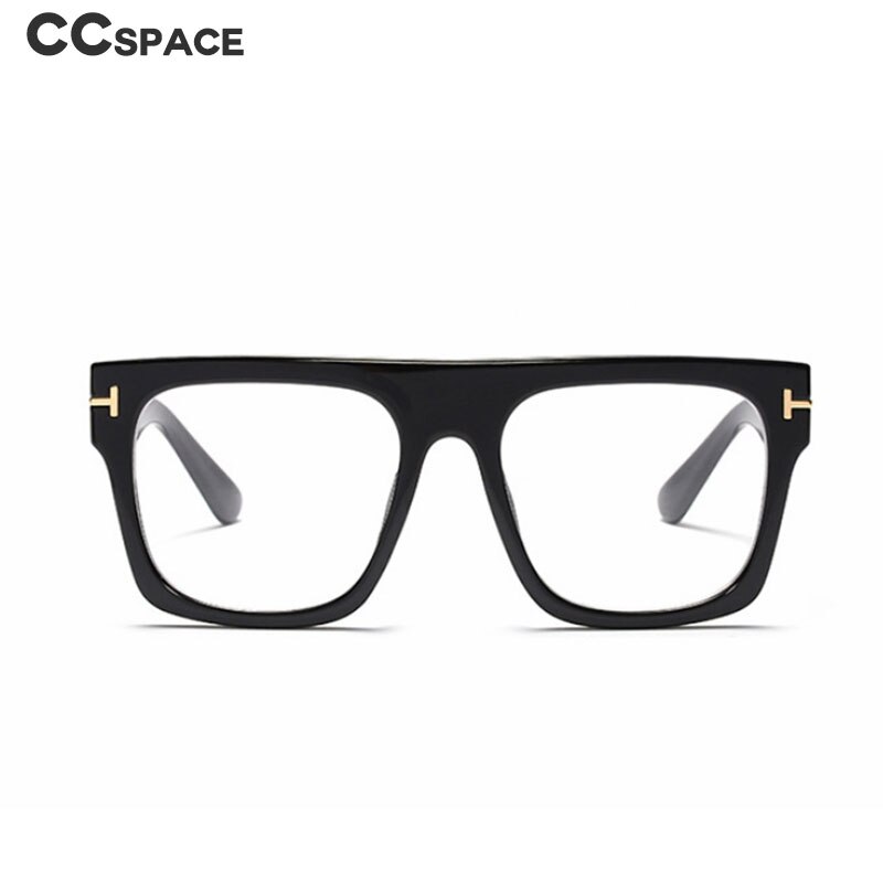 45718 Retro Square Glasses Frames Men Women Trending Styles Optical Computer Glasses