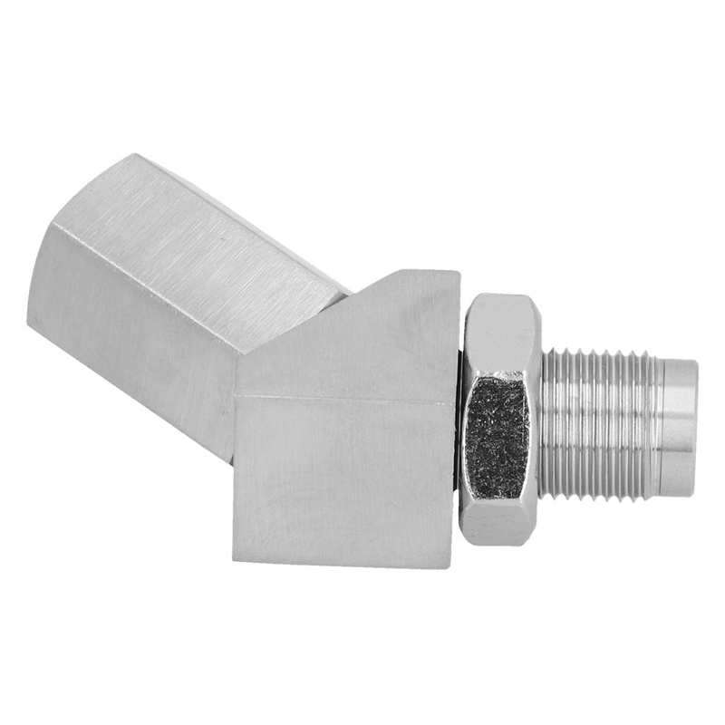 Oxygen Sensor Adapter 45 Degree Angled Oxygen Sensor Extender for Car