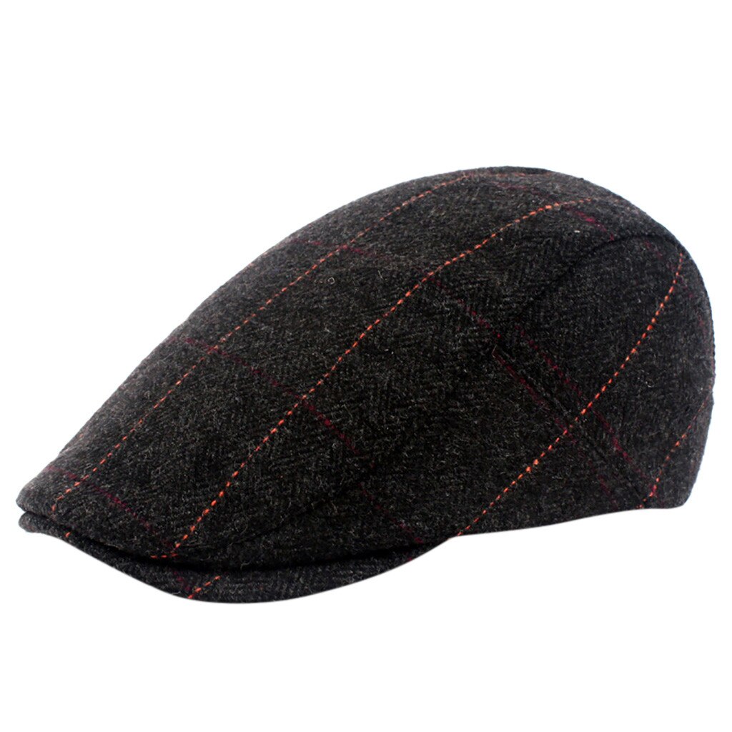 Wantonfy Dames wollen mengsel Franse baret Baker Boy Newsboy wintermuts Cabbie gepiekte baret, Zwart, One size Wantonfy Dames wollen mengsel Franse baret Baker Boy Newsboy wintermuts Cabbie gepiekte baret, Zwart, One size