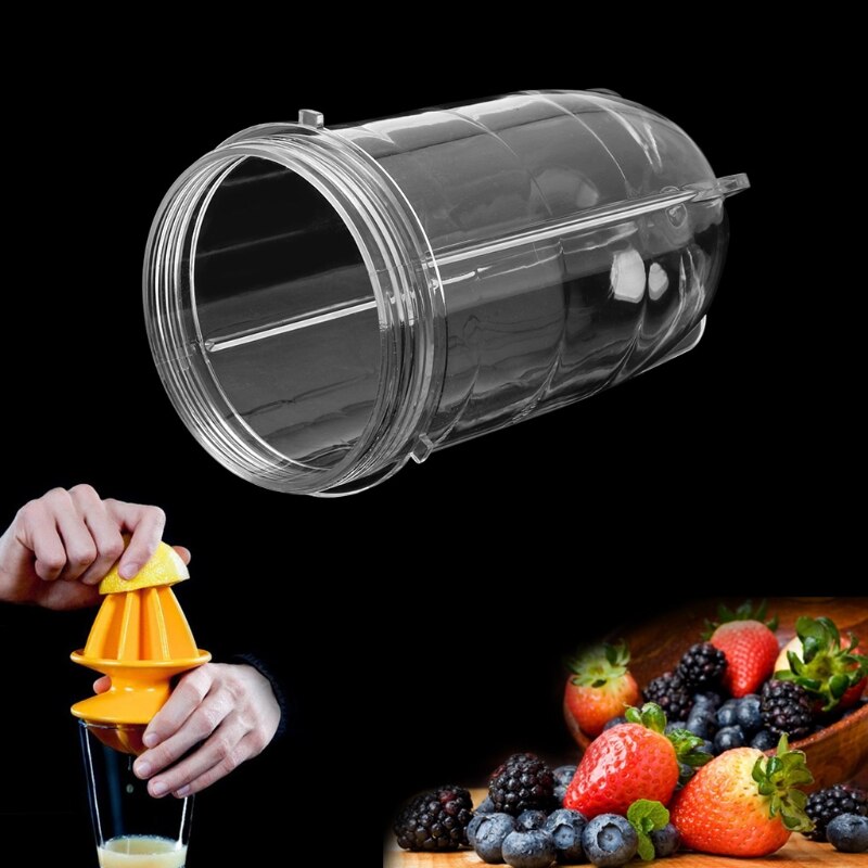 Presse-agrumes mélangeurs tasse tasse pièces de rechange claires avec oreille pour 250W balle magique