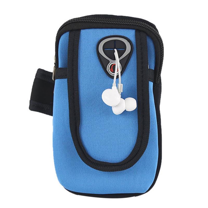 6.0" Universal Mobile Phone Bags Holder Outdoor Sport Arm Pouch Bag For For Phone On Hand Sports Running Armband Bag Case 6.5 in: Orange
