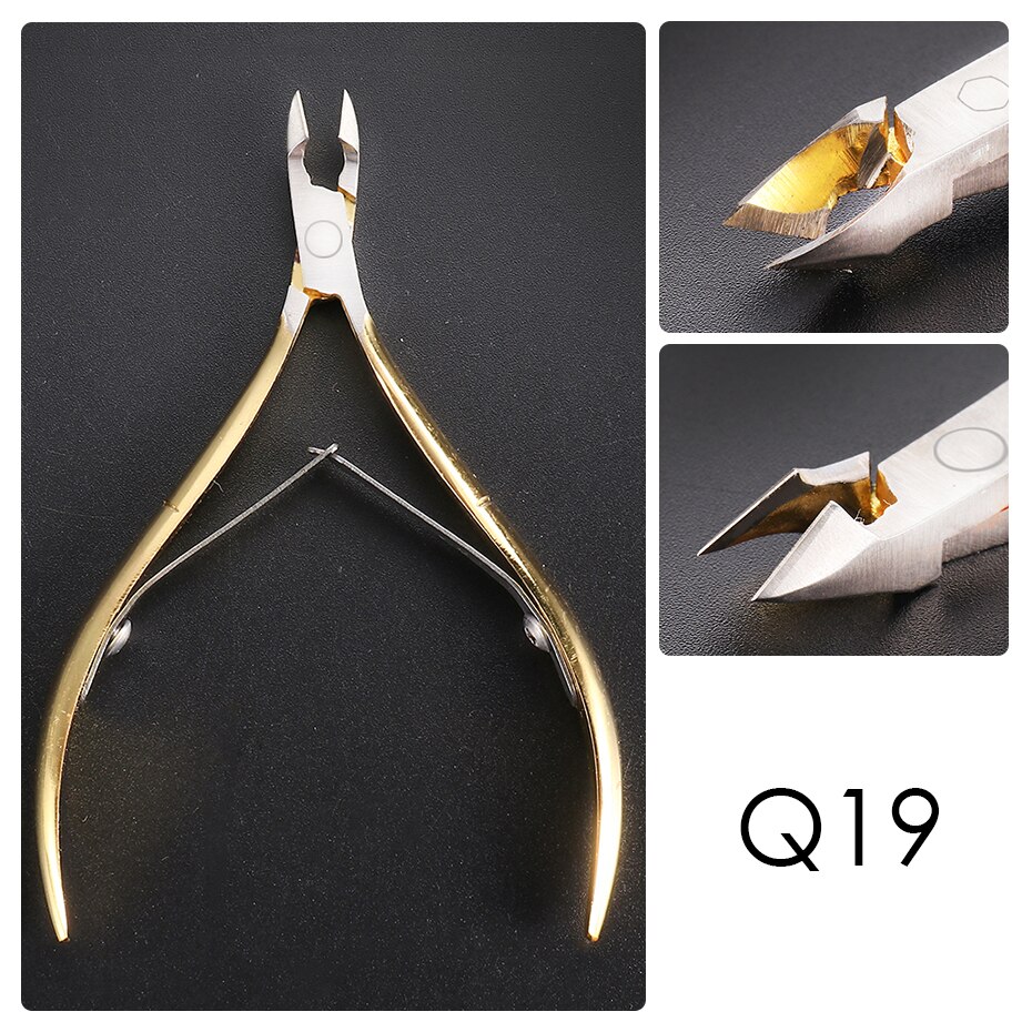 Coupe-ongles en forme de bec d&#39;aigle, pour pédicure, pince à ongles incarnés, Paronychia, ciseaux, outils de manucure, PPQ1-23: Q19