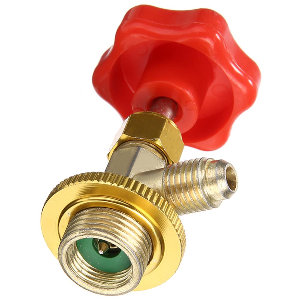 Til bil aircondition kølemiddel åben 1pc sae auto ac kan tappe ventil flaskeåbner  r134a m14 / 1/4 "lækagesikker switch: Default Title