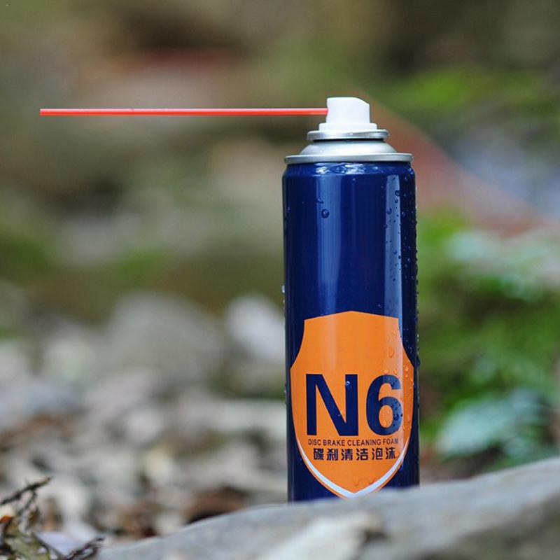 Bicycle Motorcycle cleaner Disc Brake Cleaning Foam Spray Brake Pad Cleaner Remove Oil Pollution Maintenance N6