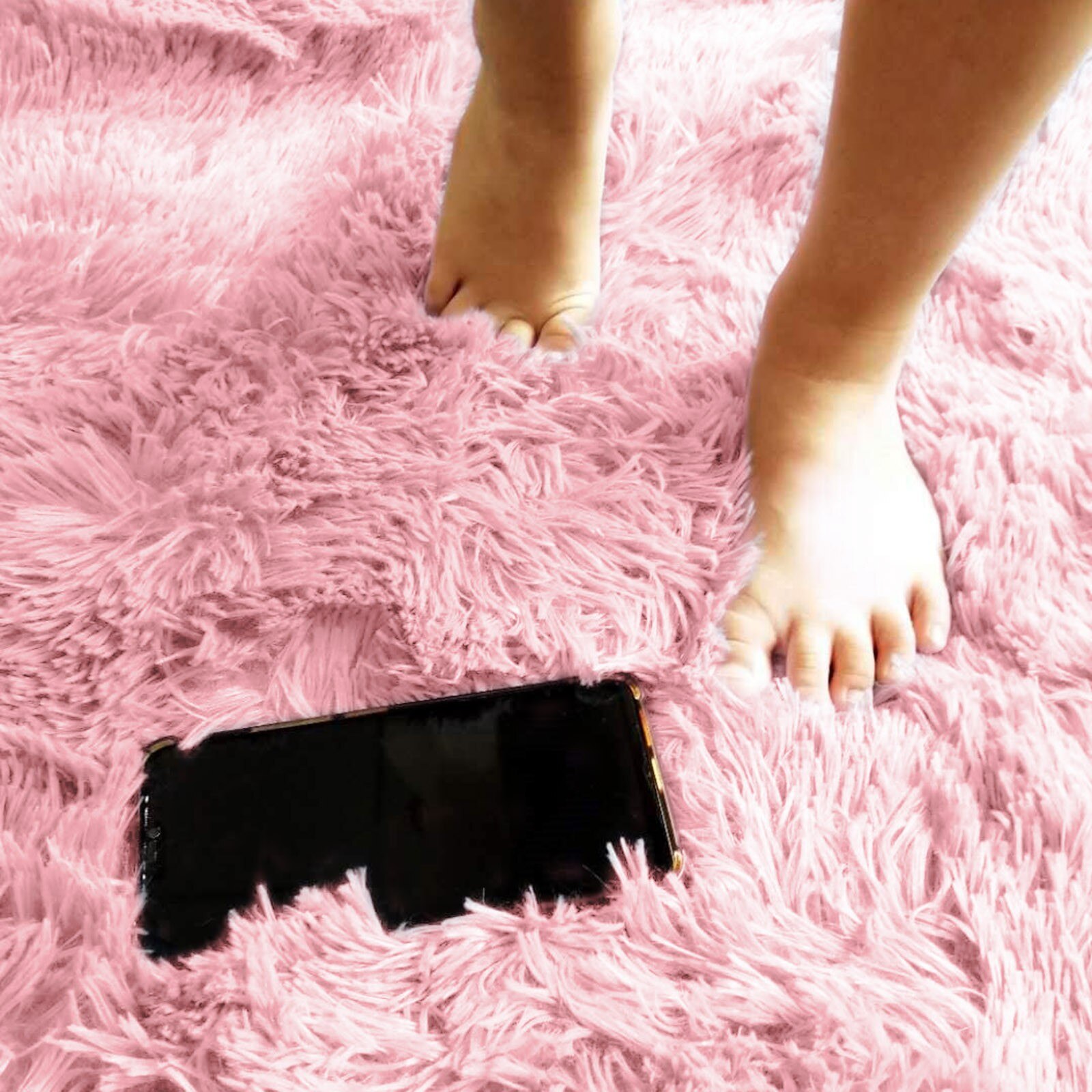 Faux Fur Tapijt Pluche Tapijt Zachte Faux Schapenvacht Bont Tapijt Karpetten Voor Slaapkamer Vloer Nachtkastje Shaggy Tapijten